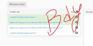 (B) Maximum Frequency Of An Element After Performing Operations I - Bdy By